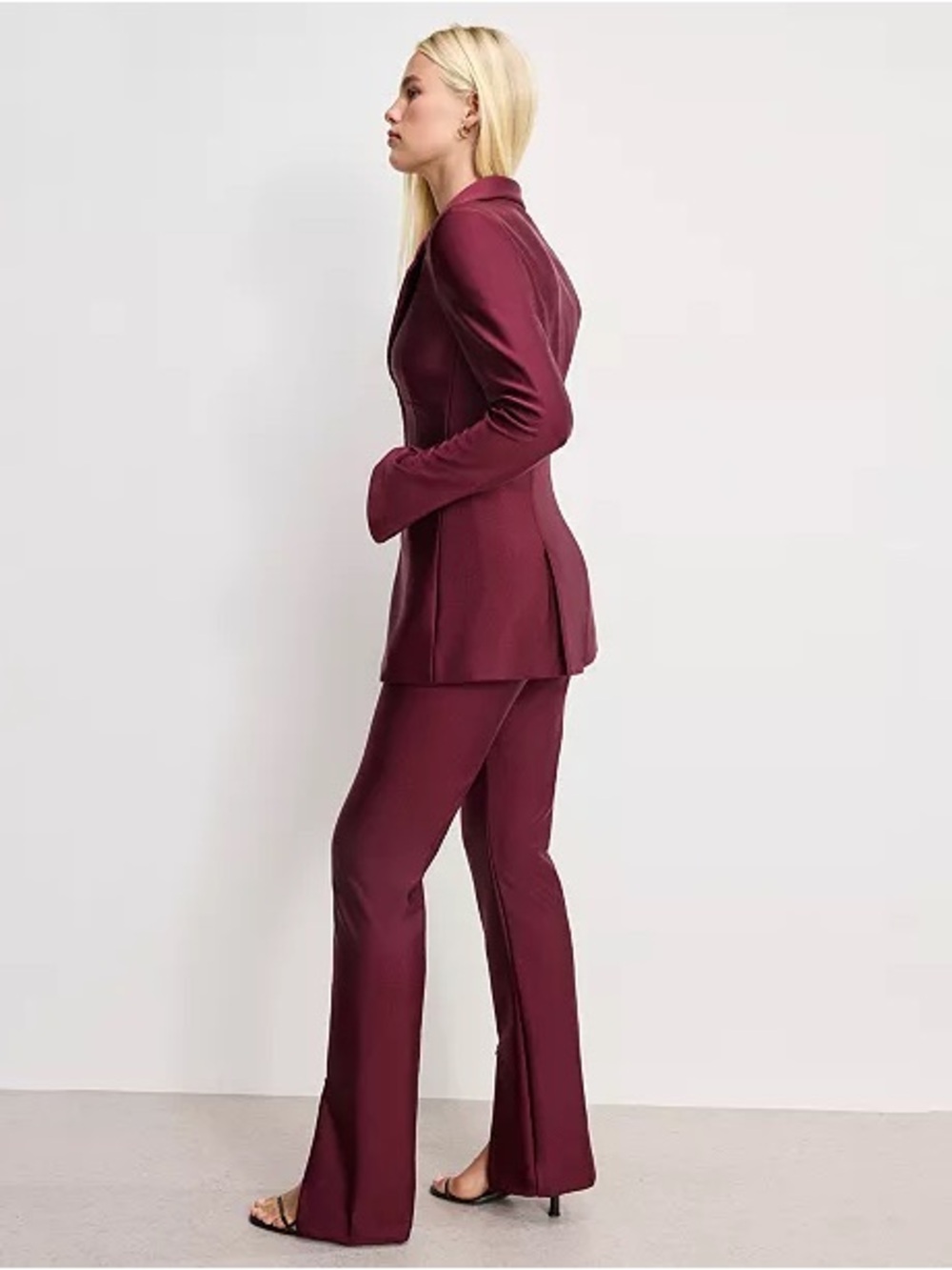 127- Good American Dolly Joleans Compression Shine High Rise Pants Size XL - Picture 3 of 4